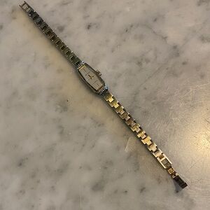 Diamond vintage mechanical Swiss watch